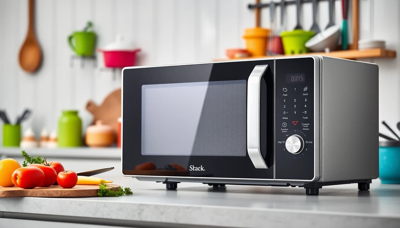 Discover how the microwave oven enhances modern kitchens with its sleek design and functionality.