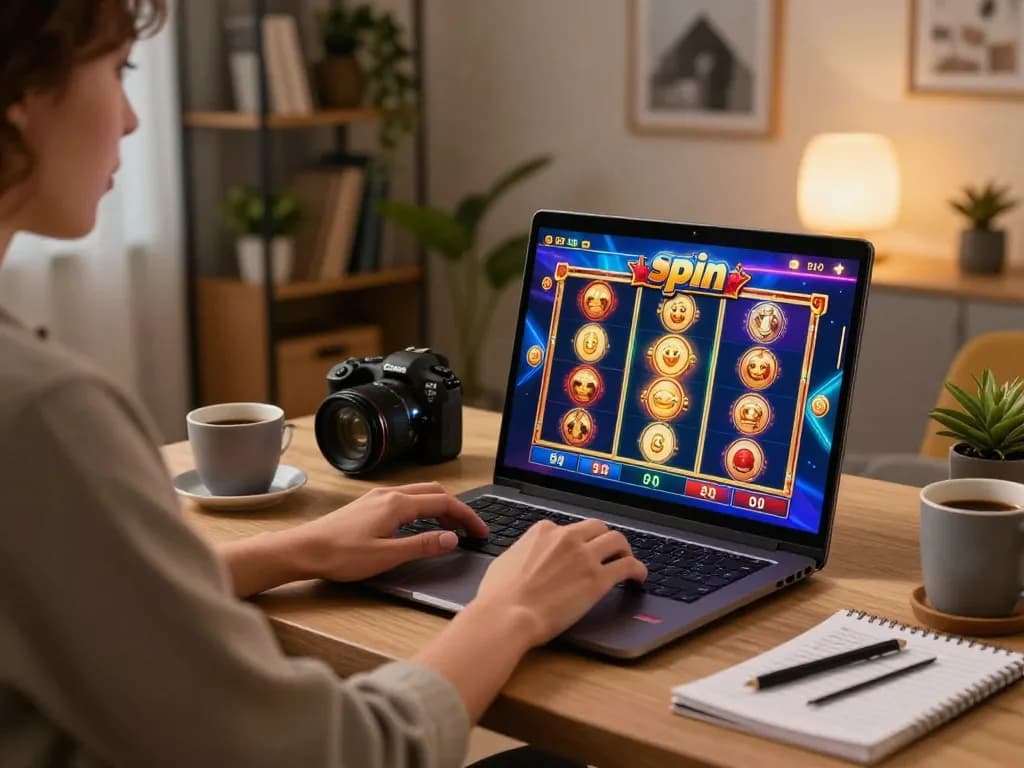 Experience the thrill of online gaming with a slot bonus new member 100 in a stylish home environment.