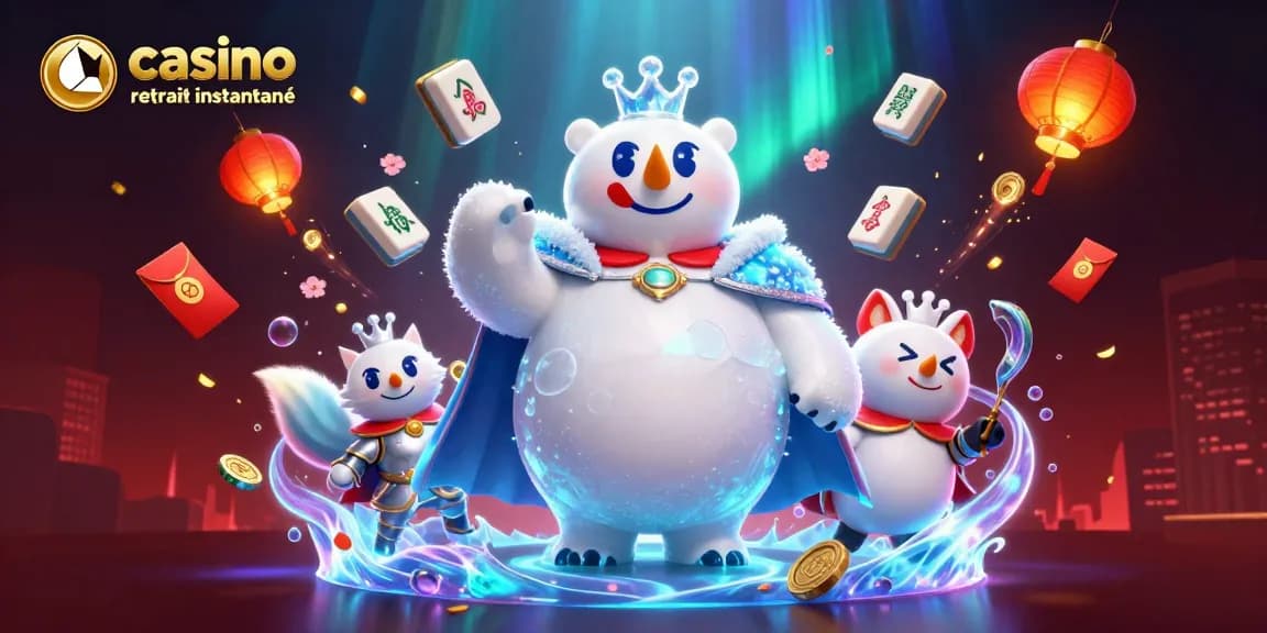 Découvrez des paiements instantanés palpitants au casino en ligne retrait instantané, mettant en scène une scène magique en 3D.