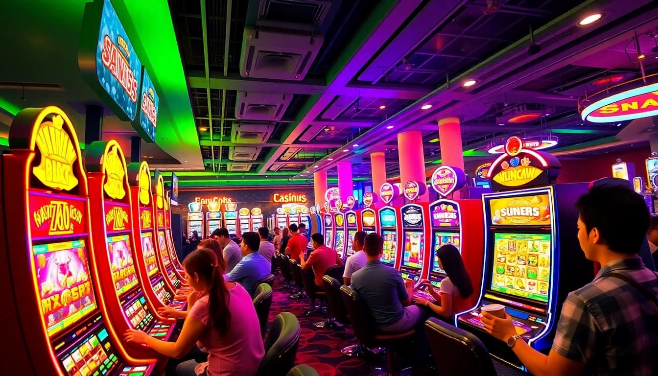 Experience the vibrant excitement of hoki138 pro with engaging casino slot machines.