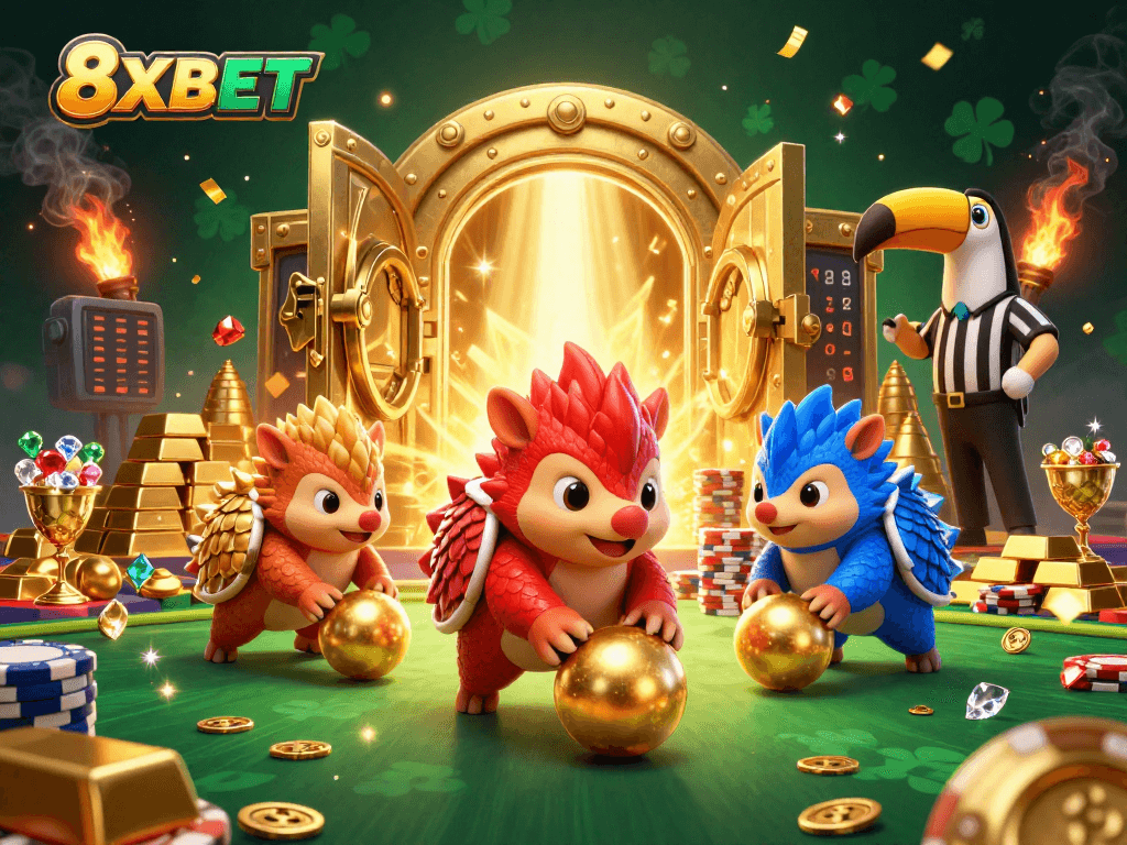 Engage in winning strategies at 8XBET with competitive pangolins and casino treasures.