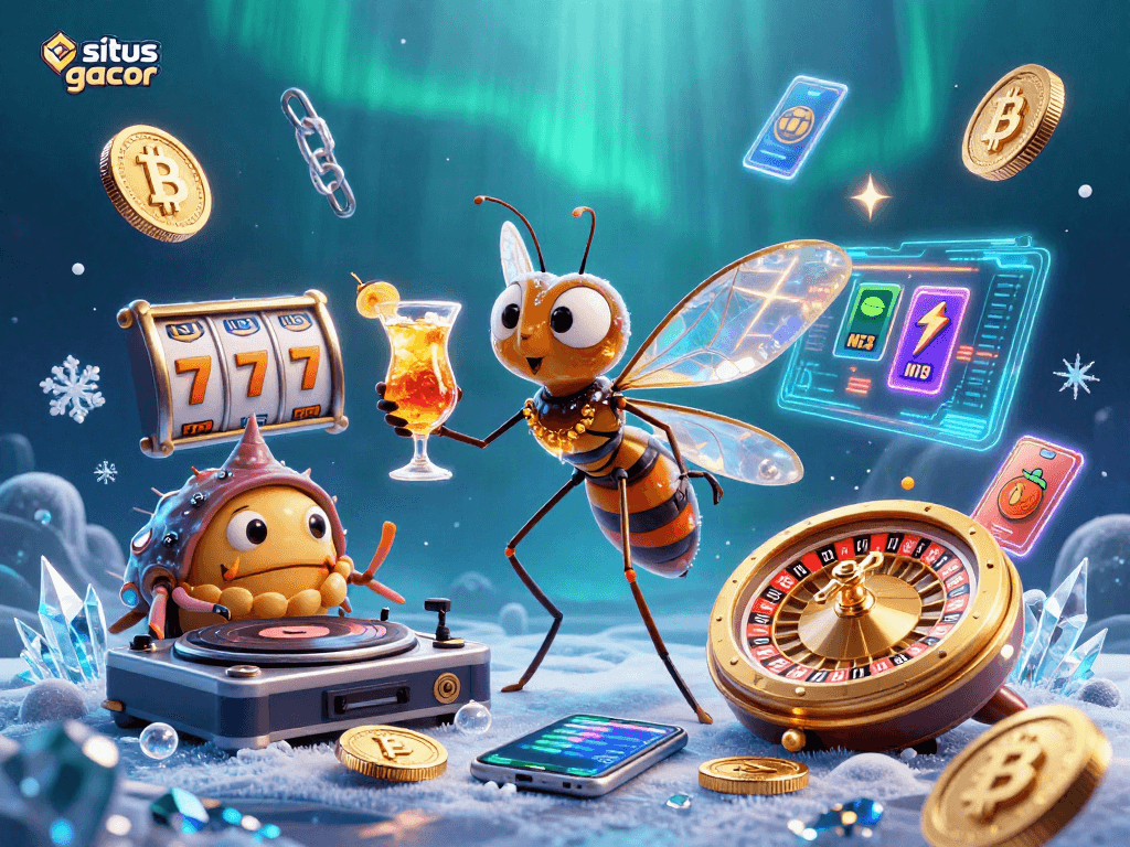 Experience top gaming thrills with situs gacor as our animated casino characters bring excitement to life.