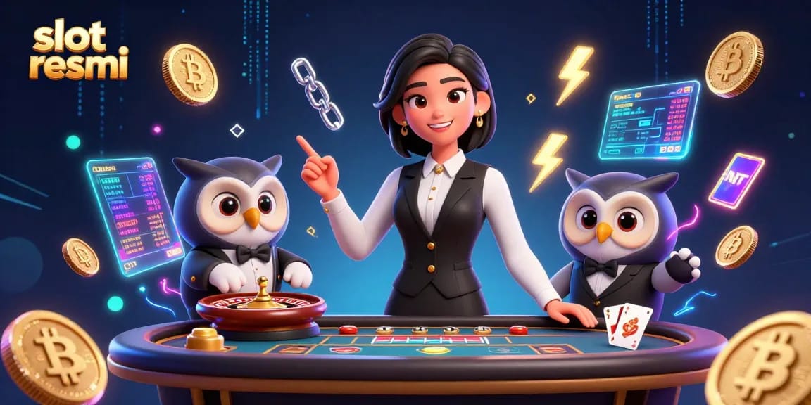 Rasakan sensasi slot resmi dengan dealer terampil, simbol permainan yang hidup, dan elemen kripto.