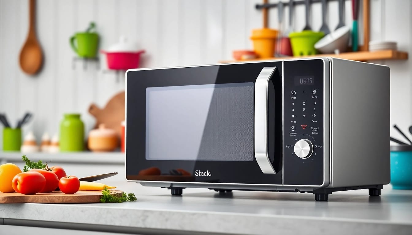 Discover how the microwave oven enhances modern kitchens with its sleek design and functionality.