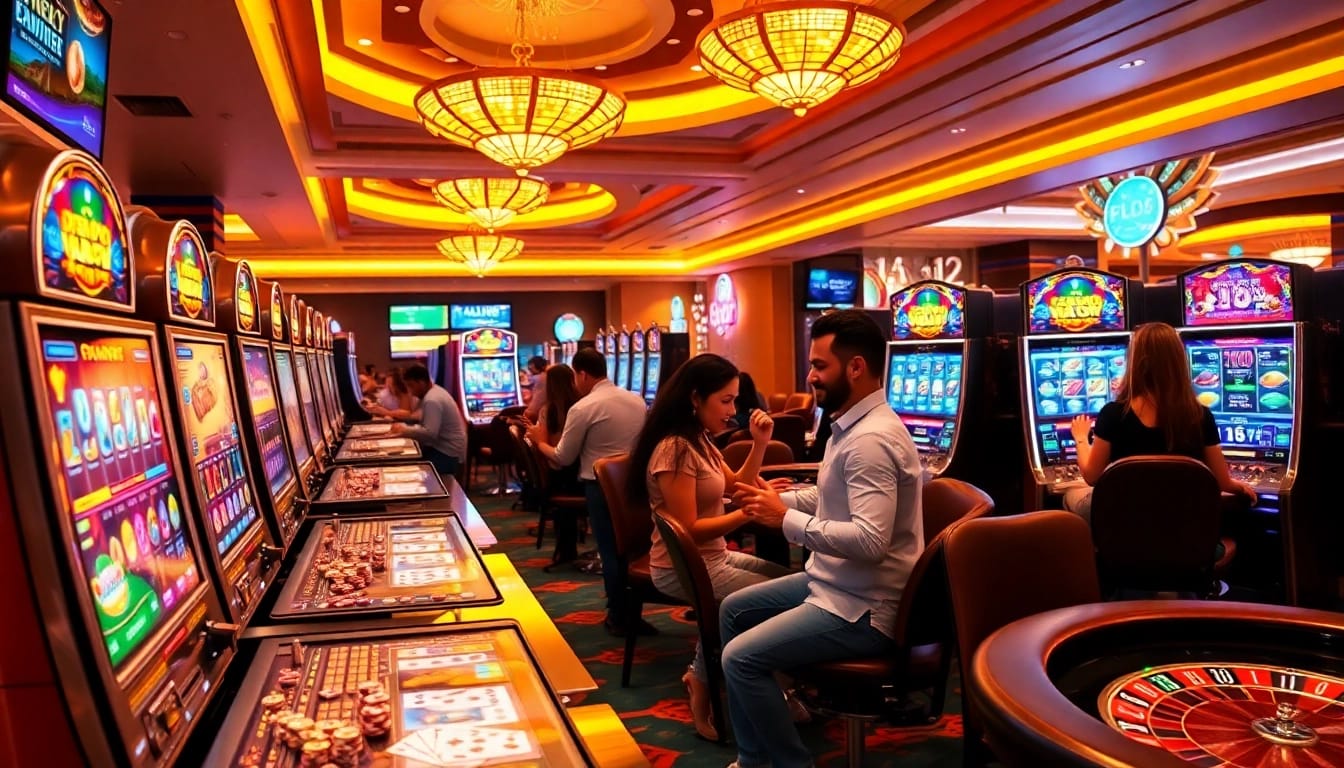 Engaging gameplay on demo slot pragmatic machines in a vibrant casino atmosphere.