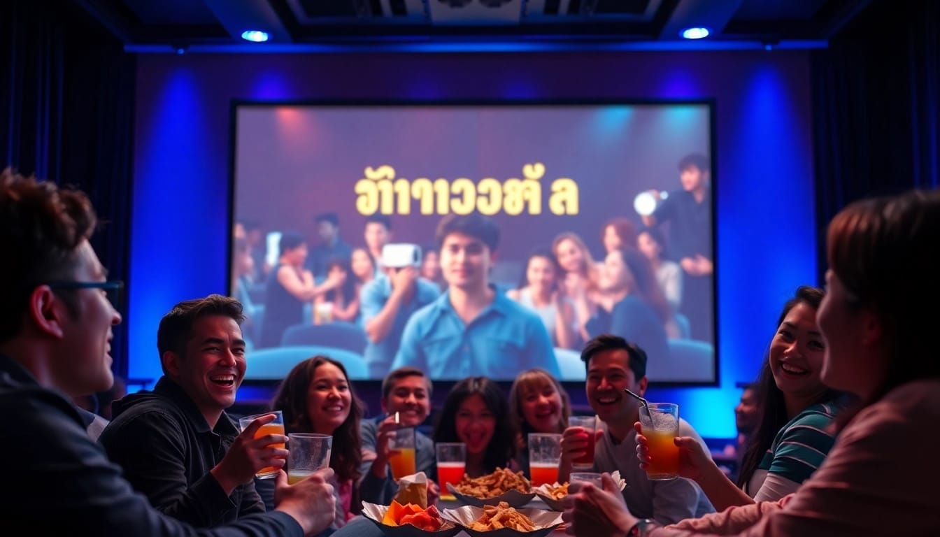 ดูหนังออนไลน์ กับกลุ่มเพื่อนในบรรยากาศโรงภาพยนตร์ที่อบอุ่น