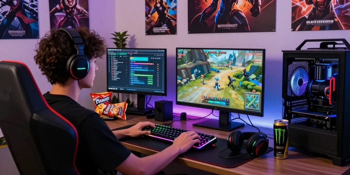 Pengalaman bermain game di NAGA2000, menampilkan setup gaming dengan perangkat canggih dan antarmuka yang menarik di https://truewealthbooks.com/.