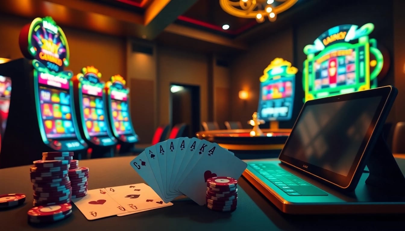 Enjoying an exhilarating gaming session with idnslot on vibrant online casino platforms.