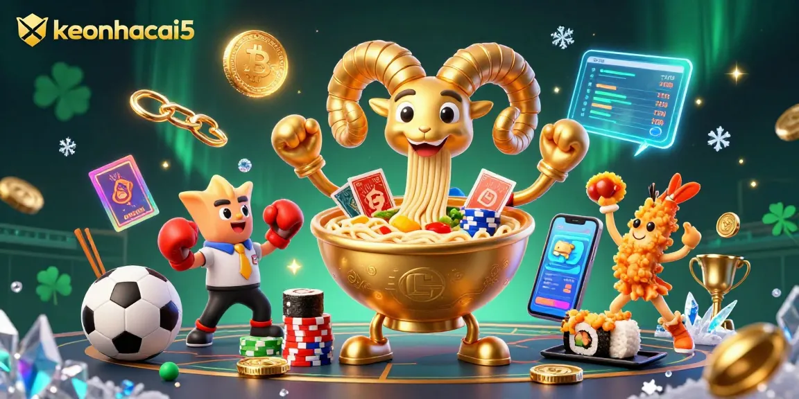 Experience thrilling action with keonhacai5 as vibrant characters engage in sports betting excitement.