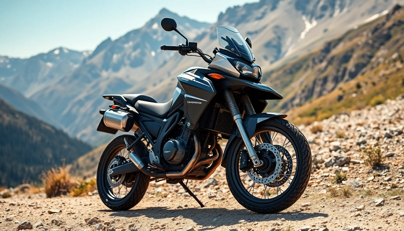 Riding dual sport Street legal motorcycles on thrilling trails amidst scenic landscapes.