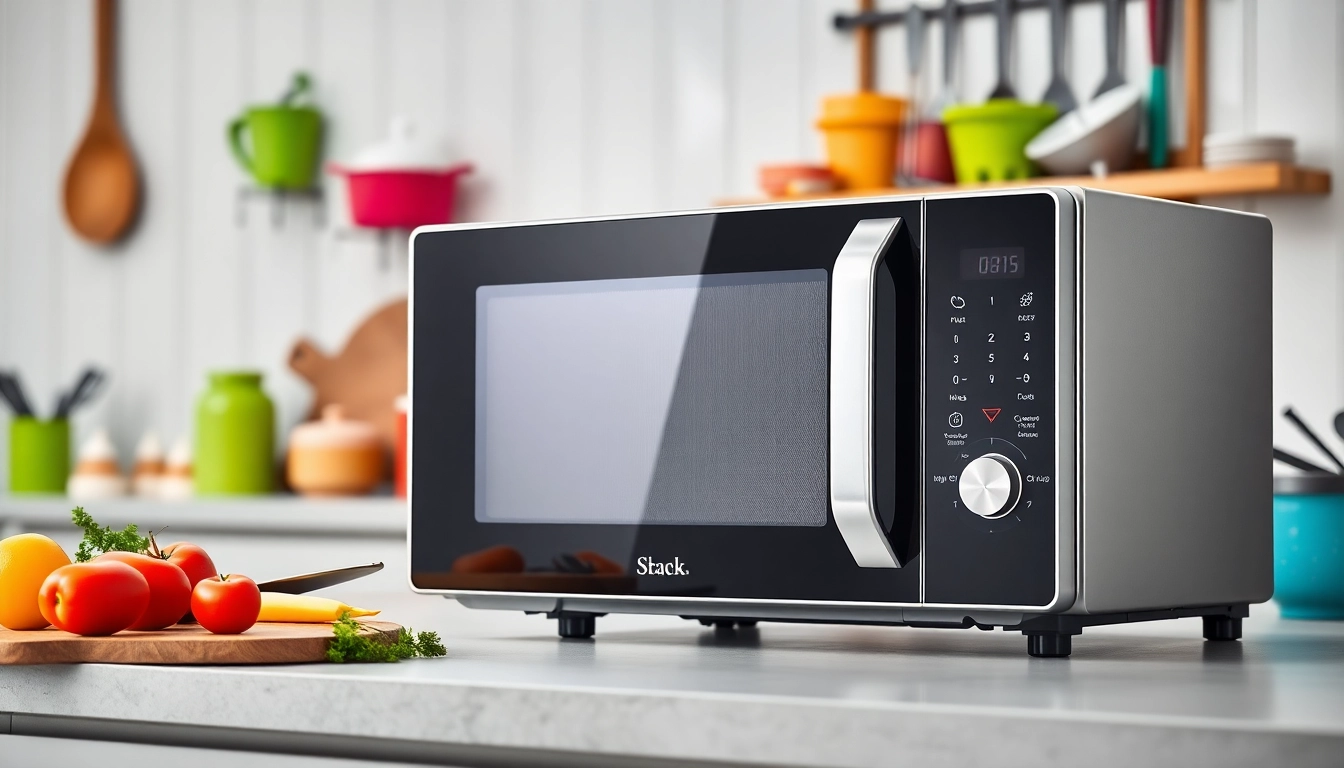 Discover how the microwave oven enhances modern kitchens with its sleek design and functionality.