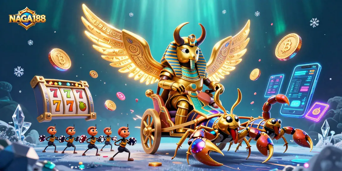 NAGA188 mengasyikkan pemain dengan slot 7 keberuntungan dan jackpot berkilau dalam ilustrasi 3D yang menakjubkan.