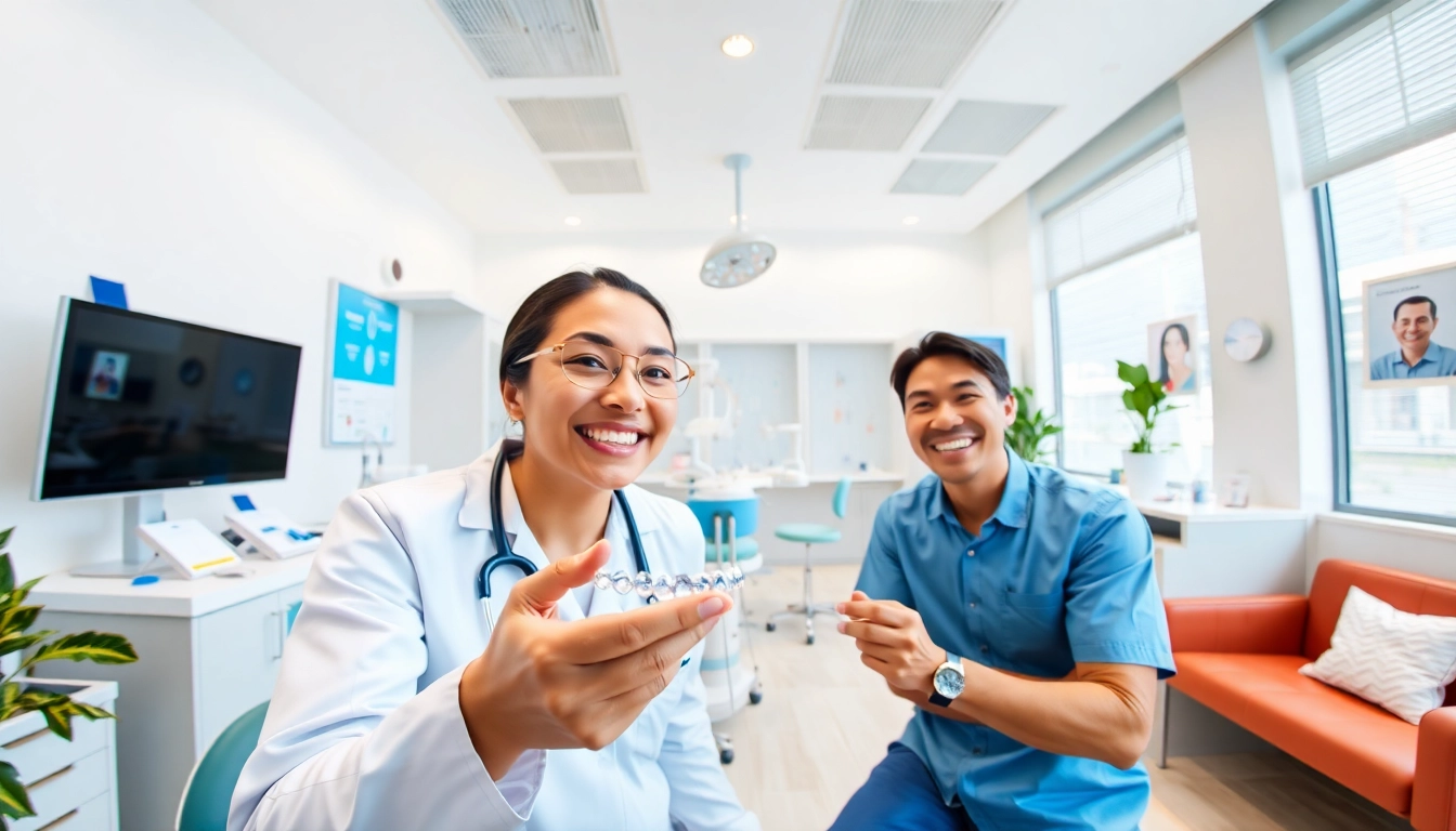 Best Invisalign provider in Petaling Jaya showcasing a modern dental clinic with friendly professionals.