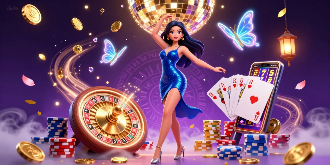 Experience the thrill of llwin with vibrant casino elements, dynamic characters, and captivating visuals.