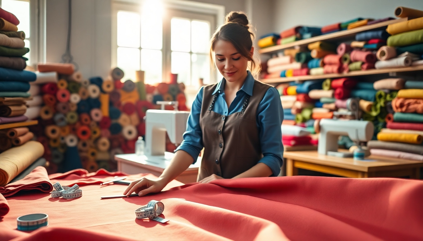 Punta di Roma stof met diverse kleuren en texturen voor naai- en modeprojecten.