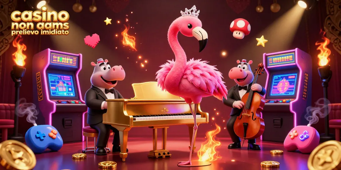Gioca nei migliori casino non aams prelievo immediato con divertenti personaggi e giochi luminosi.