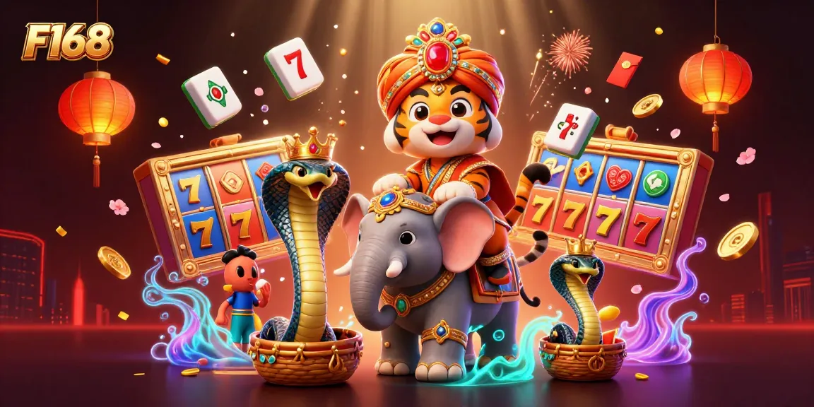 Engage in thrilling adventures with F168's vibrant slot games, featuring dynamic visuals and captivating elements.