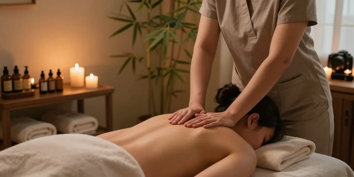 Relaxing Swedish massage experience at https://www.makangs.com/ with soothing ambiance and expert therapists.