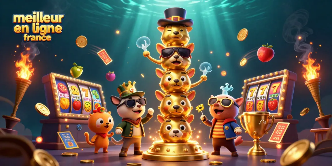 Jouer à des jeux de casino sur le meilleur casino en ligne France avec des symboles de jackpot.