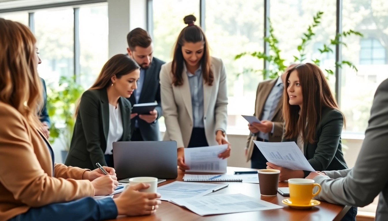 Engaging discussion on forming an LLC in a professional office environment.