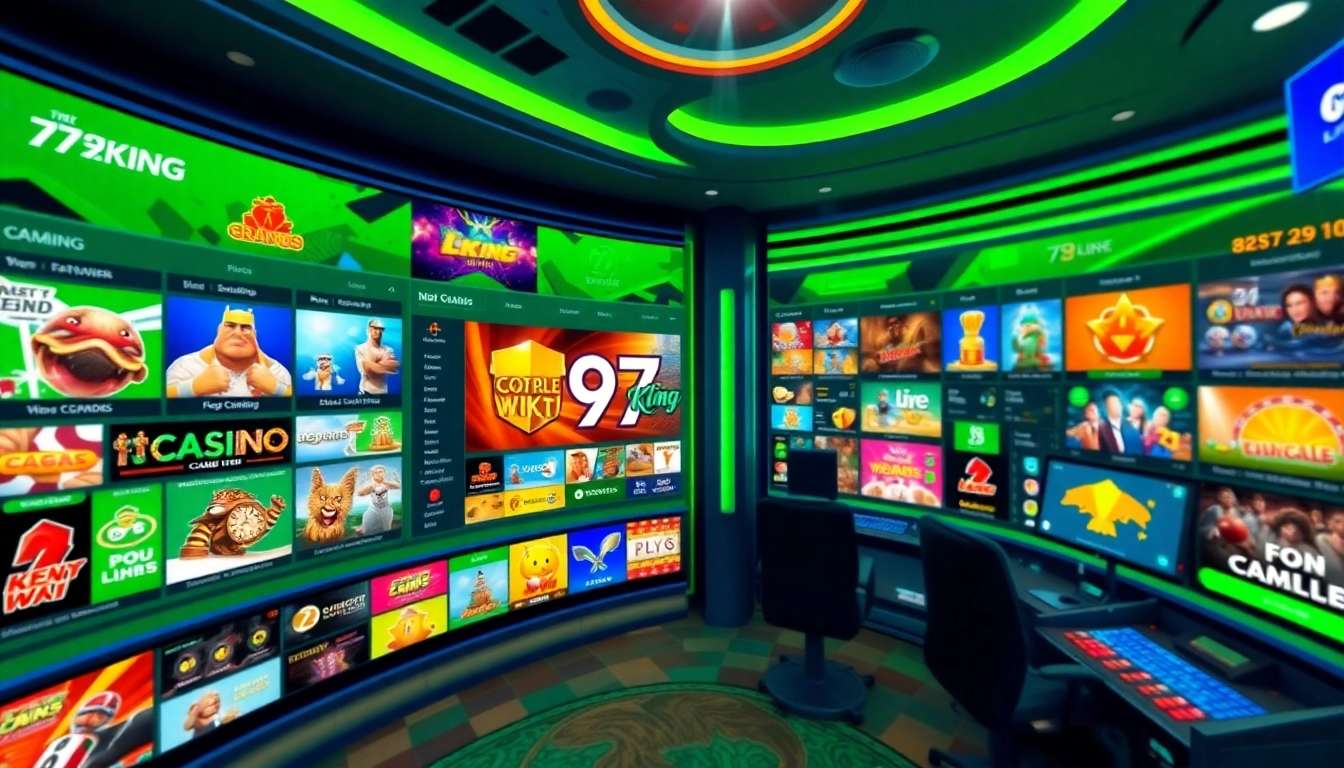 79King online gambling platform showcasing diverse betting games