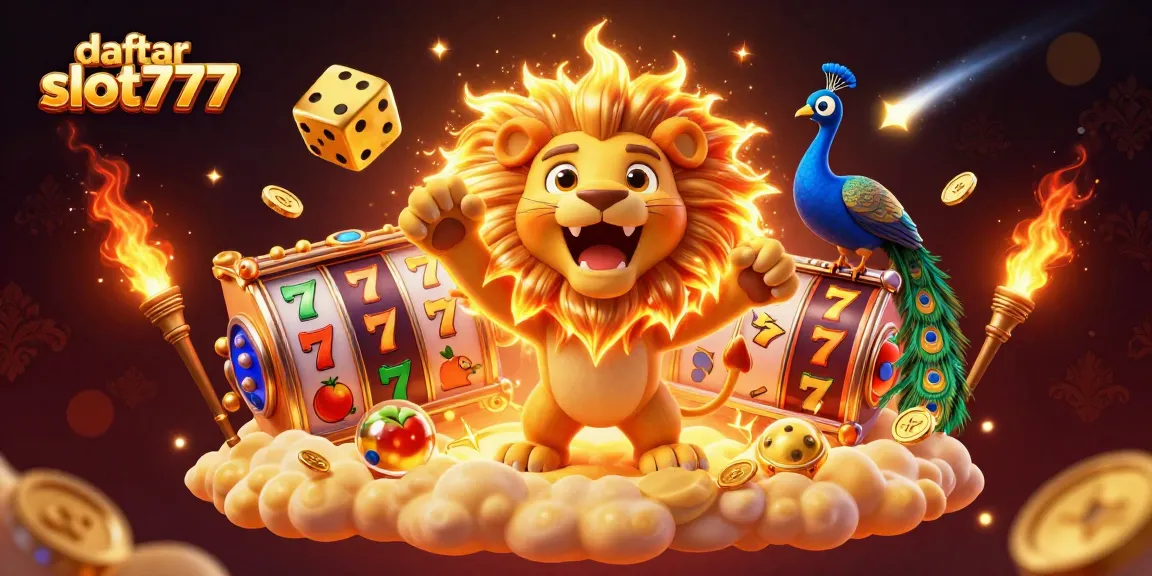 Experience daftar slot777 with vibrant 3D casino themes, dazzling colorful game elements, and game-winning excitement.