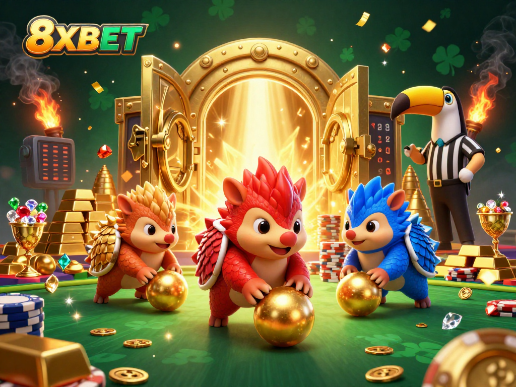 Engage in winning strategies at 8XBET with competitive pangolins and casino treasures.
