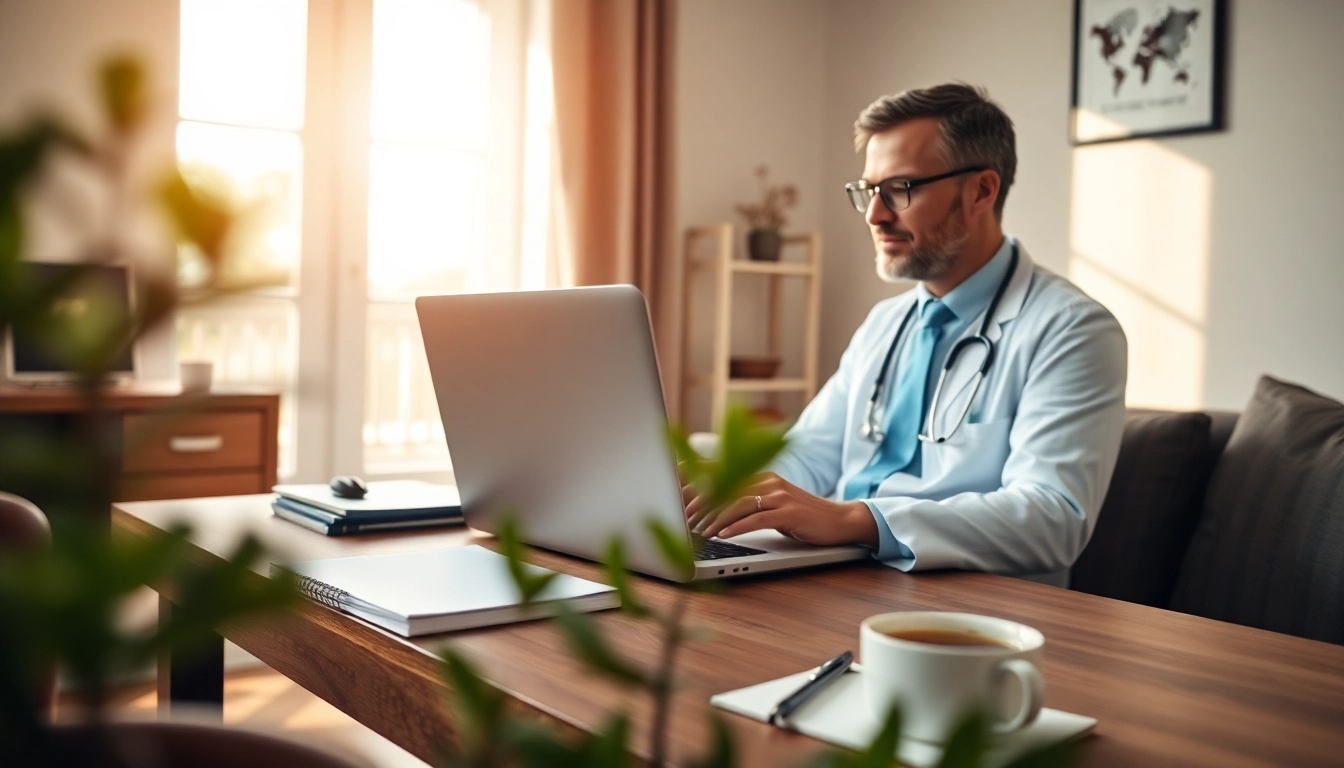 Engaging in a low cost telemedicine consultation for accessible healthcare.