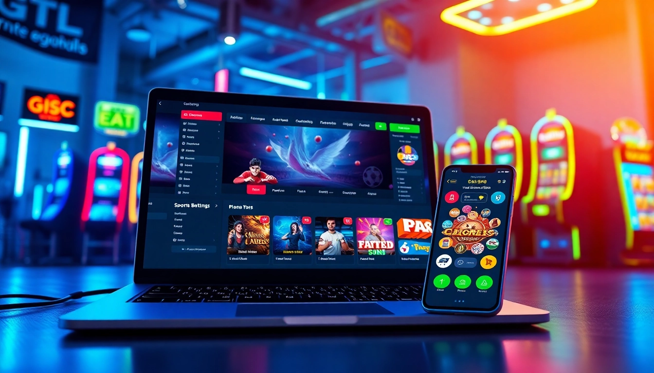 Dynamic scene of uu88 com showcasing interactive betting games on modern devices.