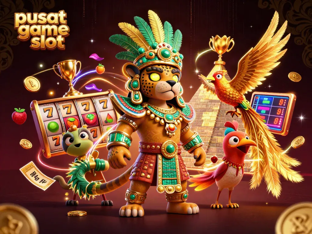 Engage in thrilling winning opportunities at pusat game slot featuring dynamic 3D illustration.