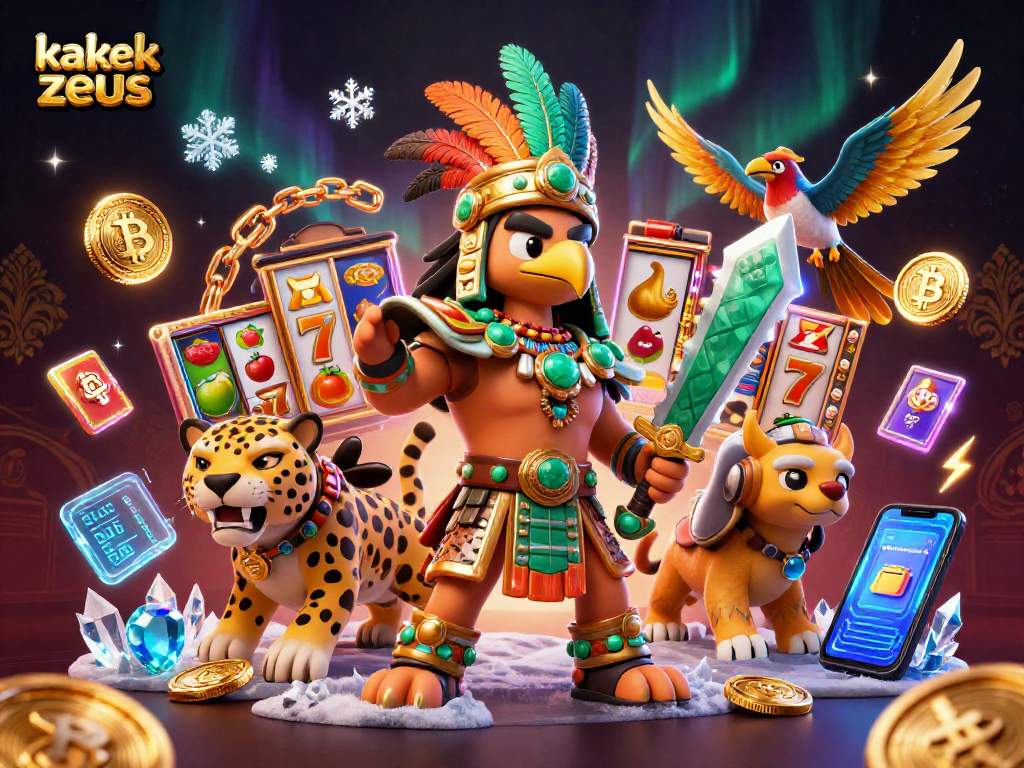 Play slots with kakek zeus and experience exciting jackpots with vibrant graphics.