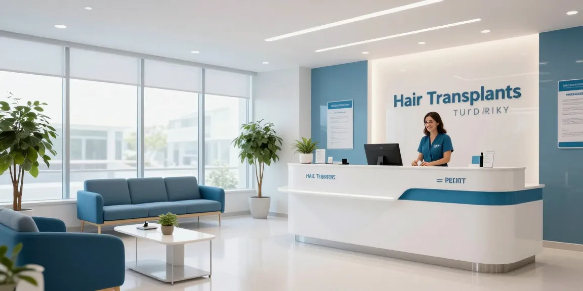 Expert hair transplant Turkey consultation at a modern healthcare clinic, focusing on compassionate patient care.