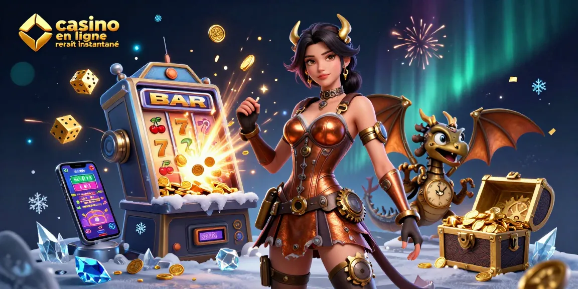 Gagnez gros au casino en ligne retrait instantané avec des paiements instantanés et un gameplay palpitant