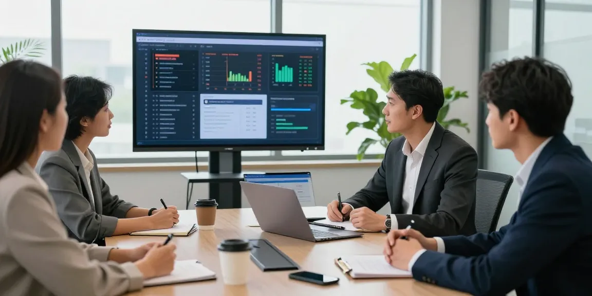 Strategic consultation to recover stolen cryptocurrency in a modern office setting.