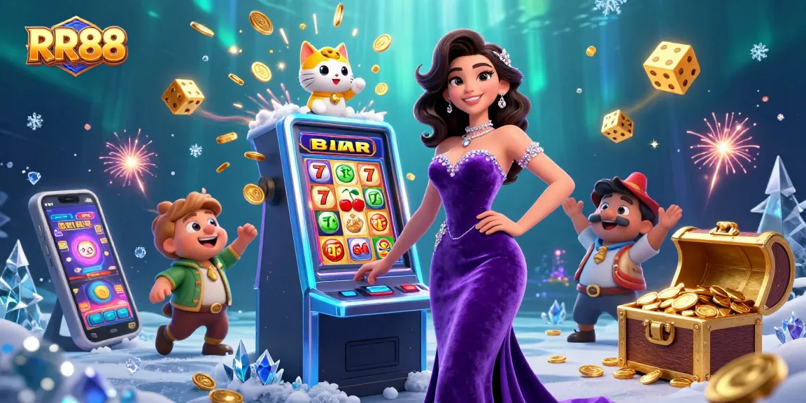 Experience the excitement of RR88 as you win big at online slots with vibrant graphics and thrilling rewards.