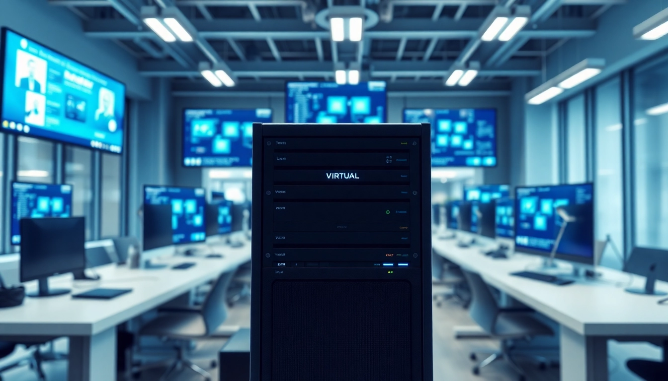 Enhance your business with virtualization Fredericksburg solutions in a modern office environment.