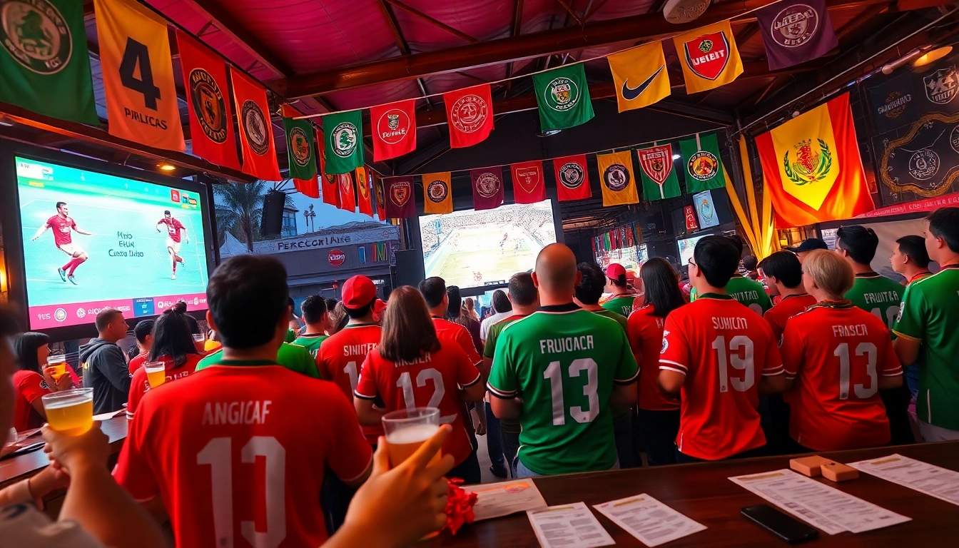 Experience the best sports betting sites in Mexico, showcasing lively sports fans and vibrant betting environments.