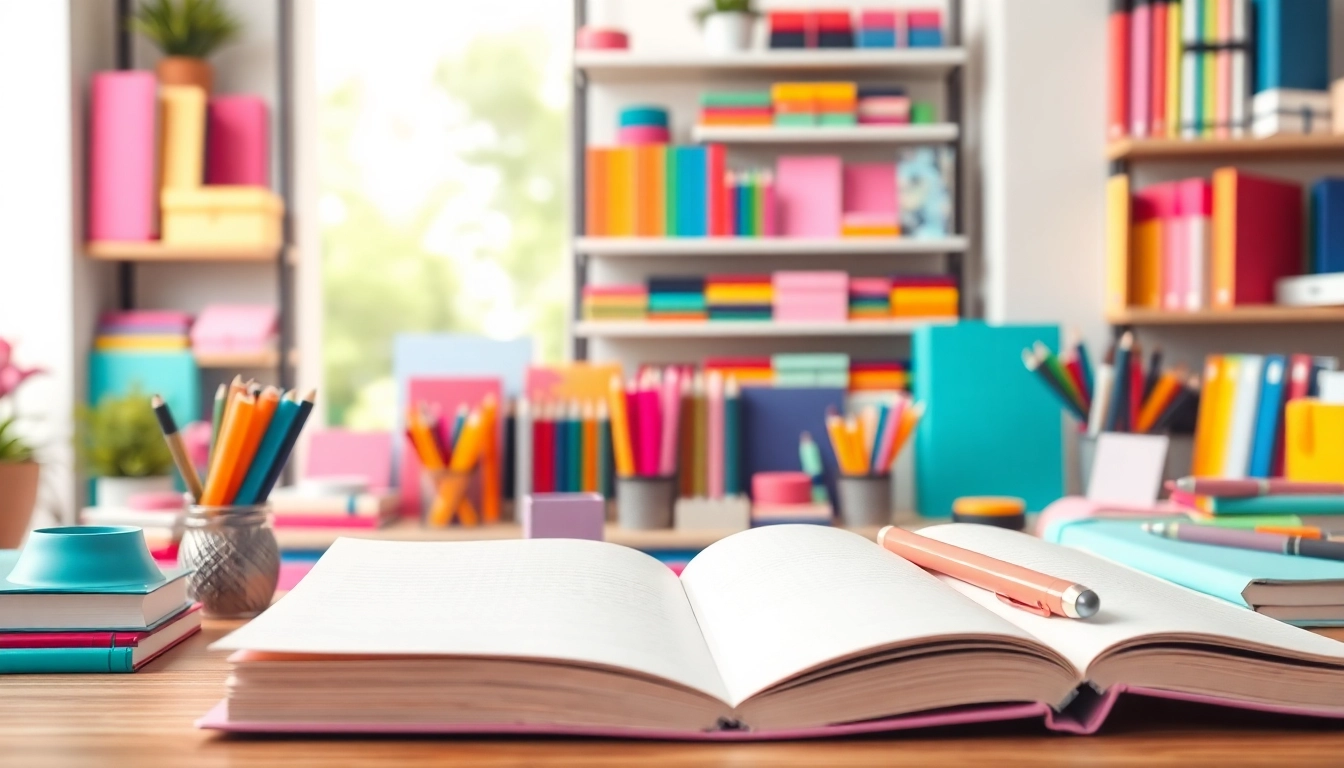 Shop for unique and vibrant designs in stationary uk, featuring colorful notebooks and accessories.