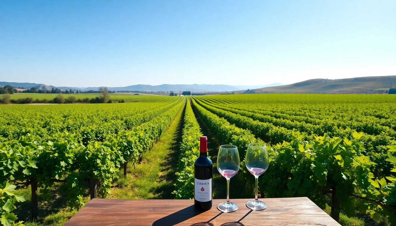 Enjoy the scenic wineries in Clarksburg with lush grapevines and beautiful tasting areas.