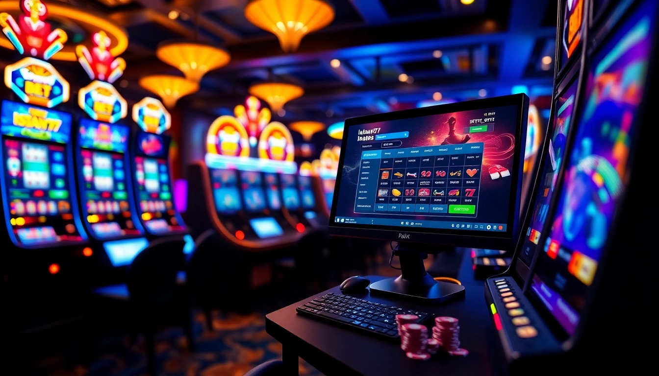 Menangkan hadiah menarik di istana777 bet dengan mesin slot yang menyala dan interaksi yang seru.