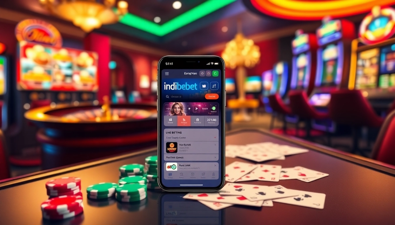 Experience the excitement of the indibet betting app with live betting on your smartphone.
