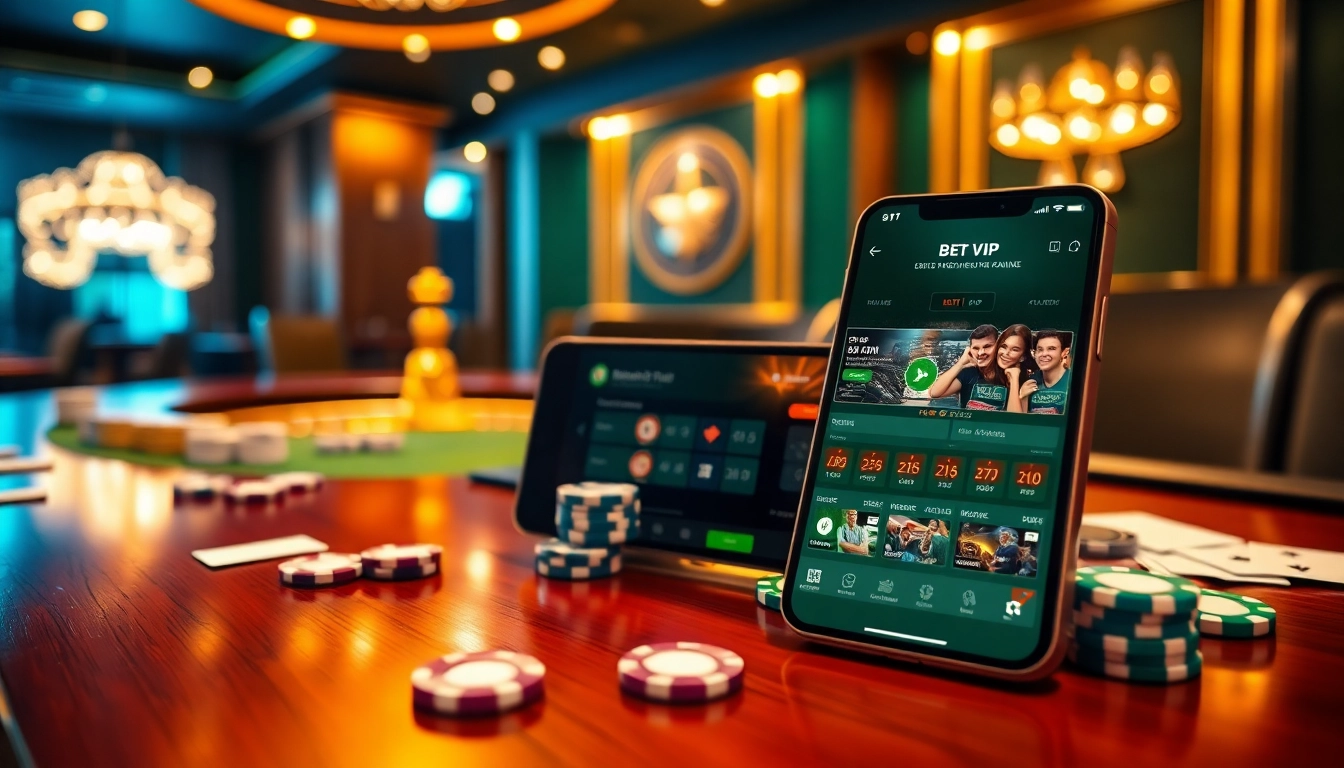 Trải nghiệm cảm giác chơi game đỉnh cao với ứng dụng Bet VIP cho cá cược trên di động và casino.