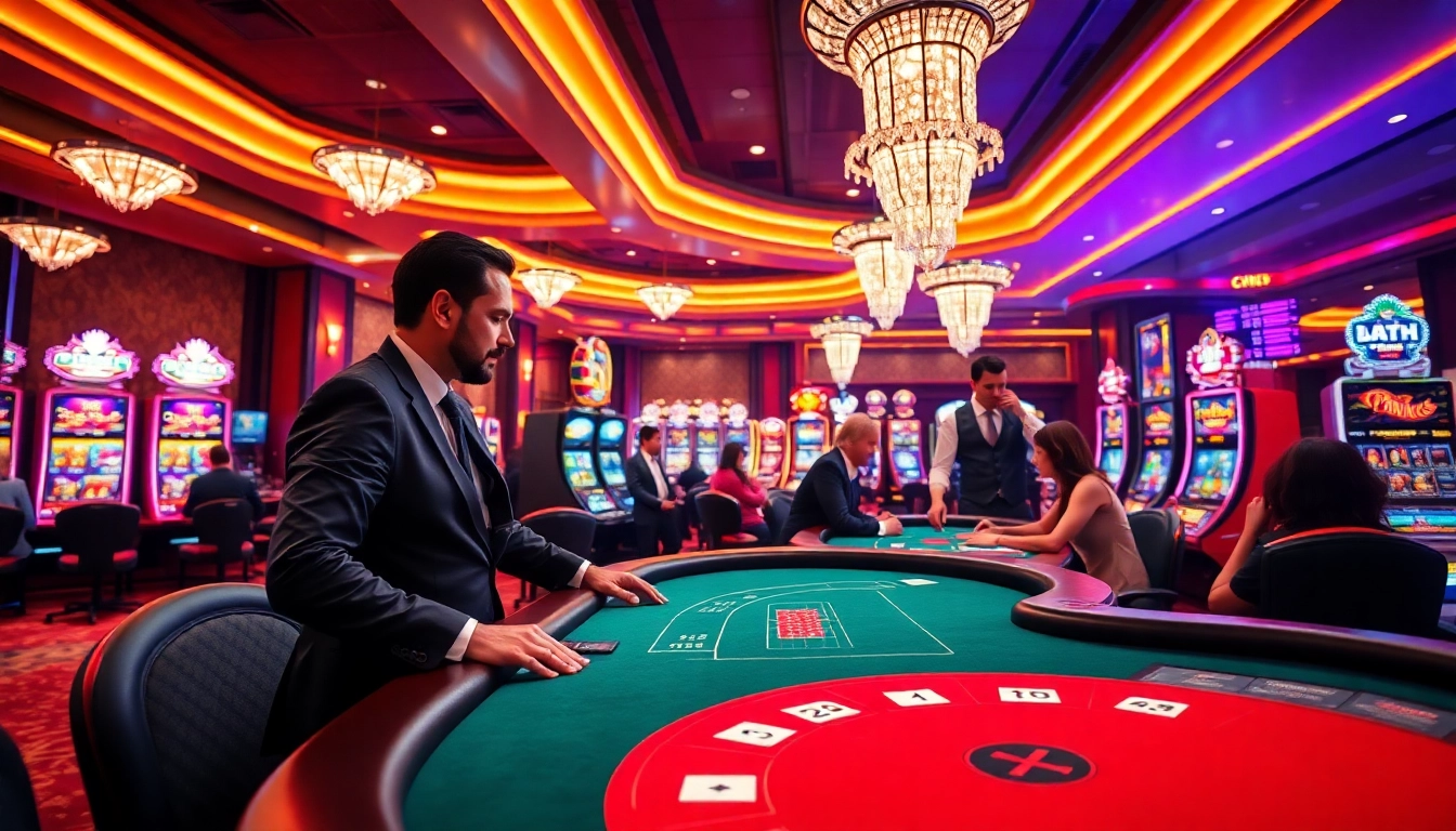 Pinco Casino promo kod ilə canlı kazino atmosferi, poker masasında oyunçular aktivdir.