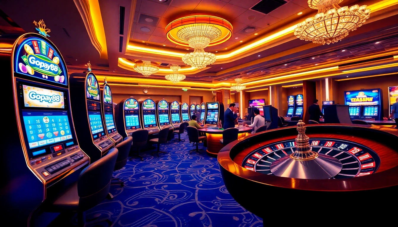 Experience the thrill of Gopay88 Daftar with vibrant casino games and engaging betting action.