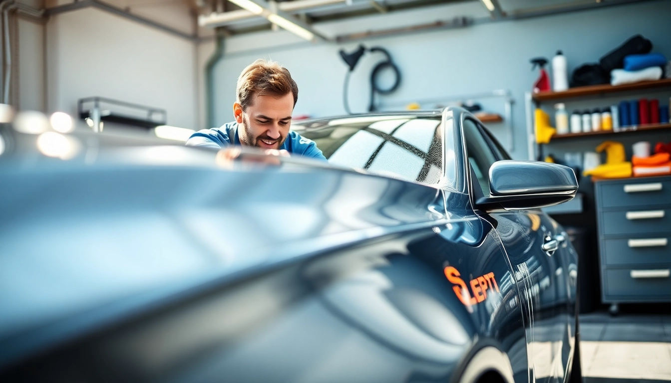 Experience top-quality car detailing Chattanooga with expert attention in a bright and vibrant setting.