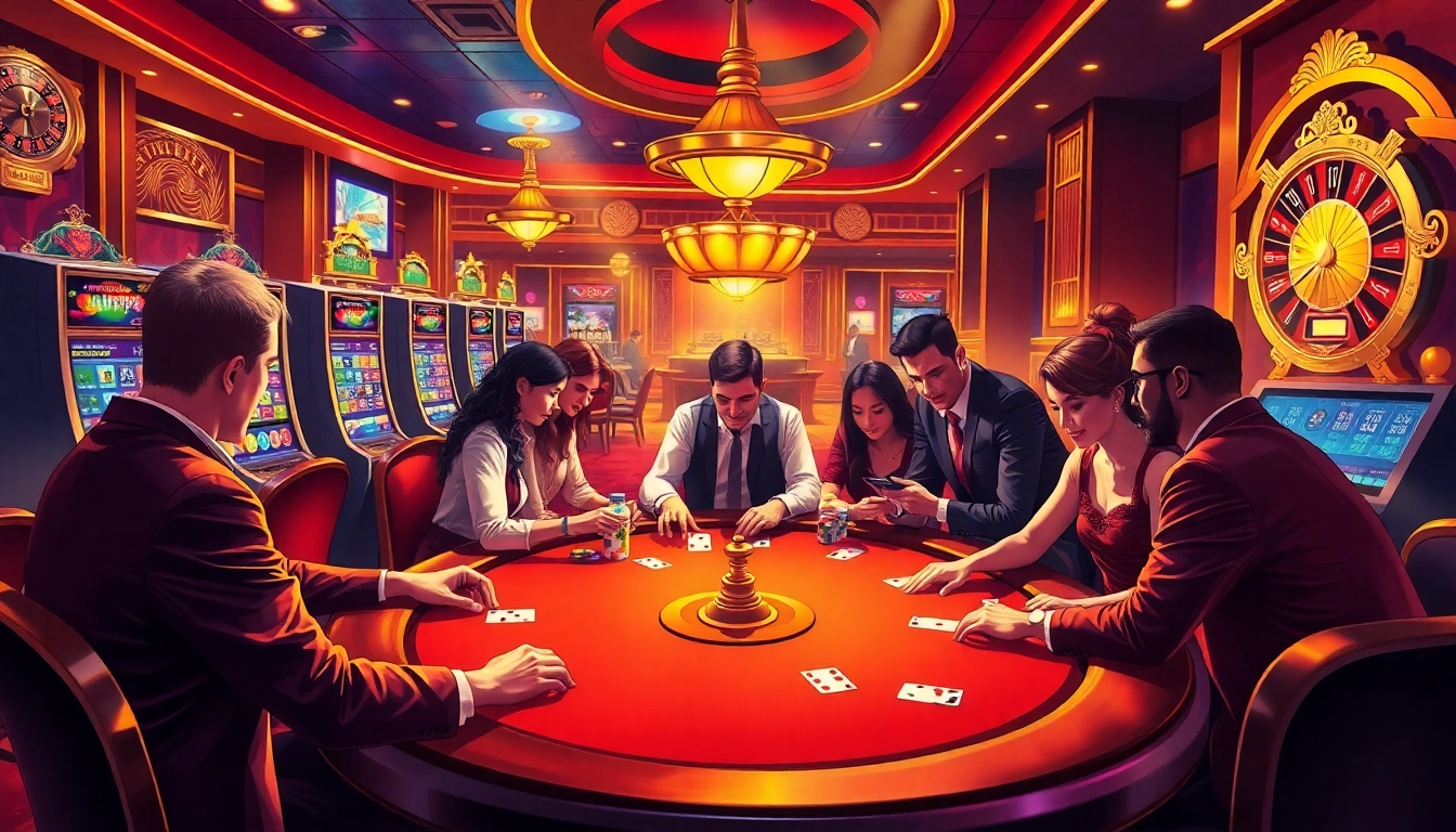 Experience high-stakes poker action at https://fly88.deal/ with vibrant slot machines and roulette thrills.