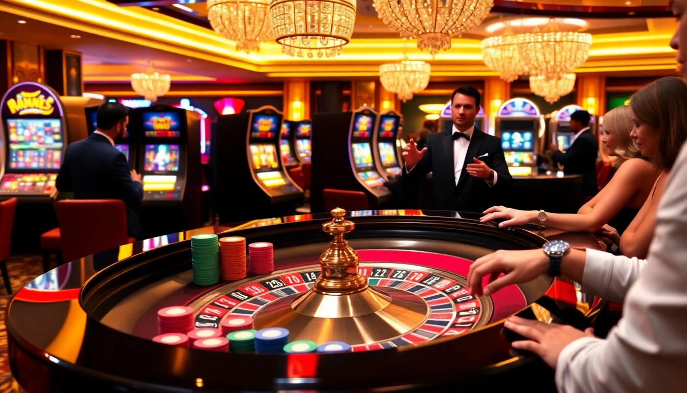 Experience thrilling moments at Link Haywin with vibrant casino games and engaging players.
