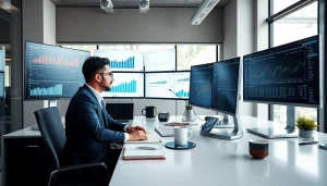 Learn how to scrape sales navigator leads safely with effective techniques in a modern office setting.